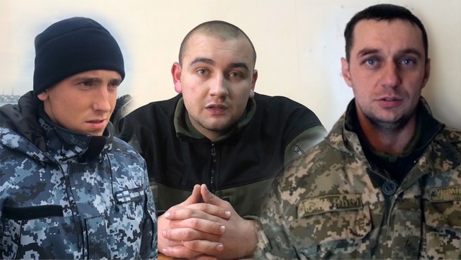 ФСБ опубликовало видео допроса задержанных украинских моряков