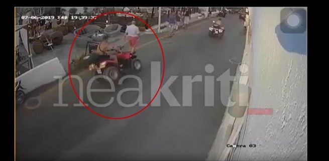 Видео-шок: Квадроцикл совершил наезд на 4 туристов