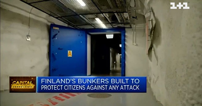 Фмляндия показала, бомбоубежища, но ядерное оружие на свою территорию принимать не готова.
