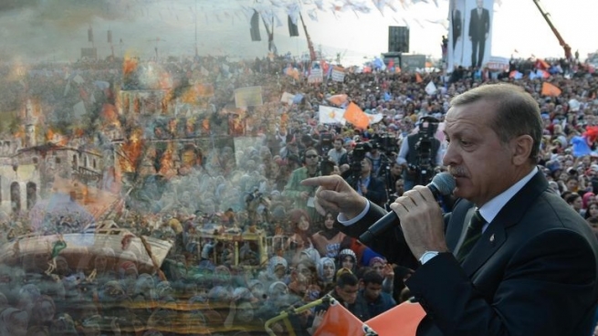 Эрдоган: Греки сожгли Смирну