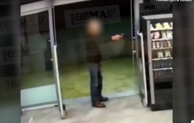 Вооруженное ограбление в Илиуполи снято на видео