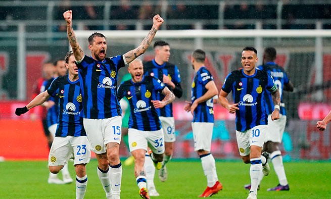 «Интер» обыграл «Милан» и досрочно стал чемпионом Италии