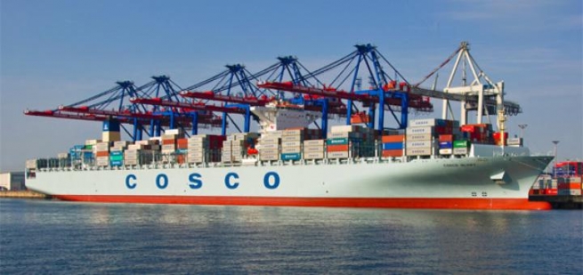 Китайская Cosco намерена инвестировать почти 600 млн.€  в развитие порта Пирей