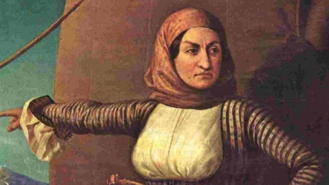 Ласкарина Бубулина - единственная женщина-адмирал