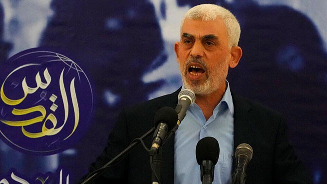 Яхья Синвар, политический лидер ХАМАС в секторе Газа AP Photo/Адель Хана