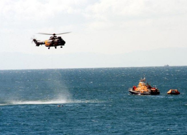 Спасательная операция у берегов Паксоса