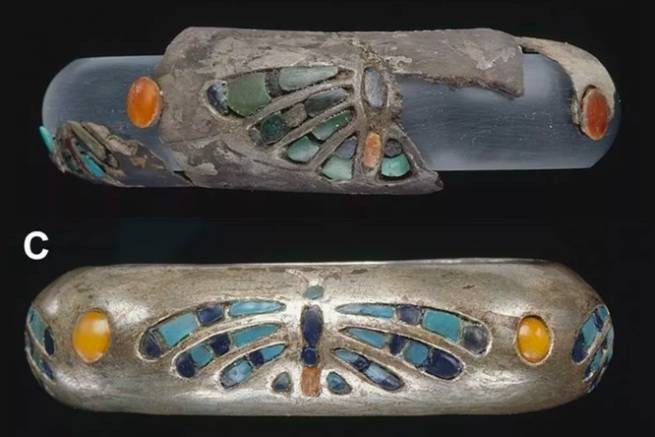 Серебряный браслет древнеегипетской царицы Хетеферес I впервые подтвердил наличие торговли между Грецией и Египтом