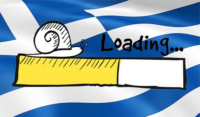 В Греции самый медленный интернет в Европе и один из самых дорогих