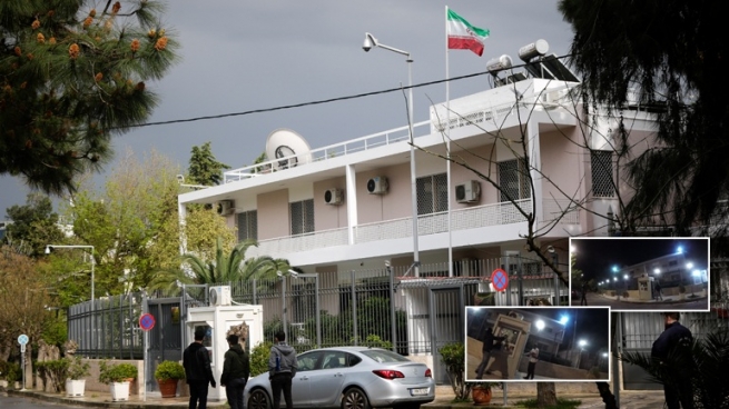 Анархисты Рубикона напали на посольство Ирана в Афинах