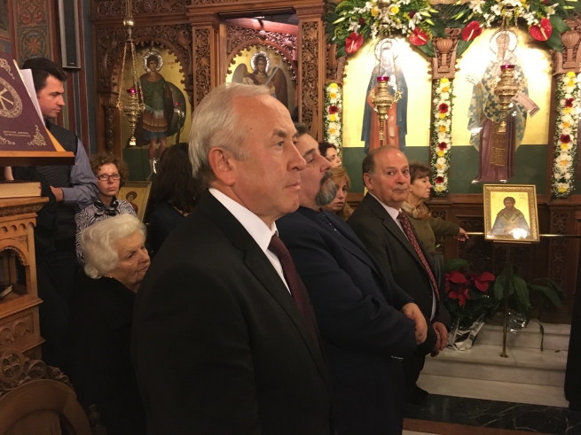 Посол Украины принял участие в Рождественской встречи с делегацией из Афона
