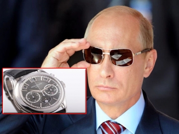 За 1 млн евро проданы на аукционе наручные часы Путина