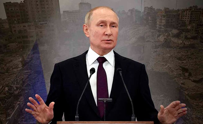 Путин: «Войны не прекратятся без создания палестинского государства»