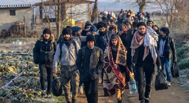На территорию Греции пытались незаконно попасть 120 мигрантов из Турции