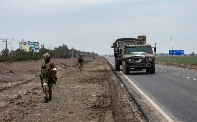 Донбасс и Крым связали  сухопутным коридором