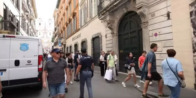 Рим: ограбление магазина Bulgari на 500 тысяч евро