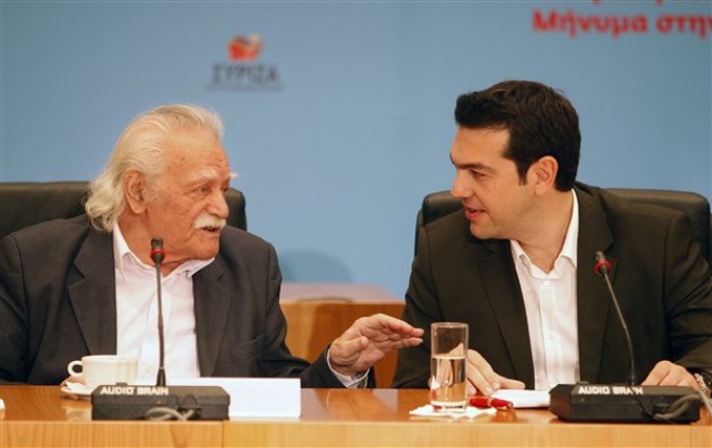 Манолис Глезос – 92-х летний кандидат в европарламент