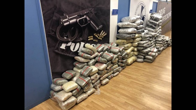 Обнаружен целый склад наркотиков - 560 кг каннабиса