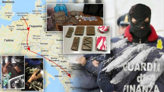 Арестованы 56 членов албанской мафии, занимающейся продажей наркотиков