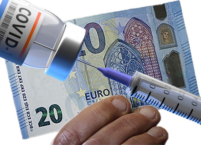 20 евро являются действенным способом увеличить количество вакцинированных