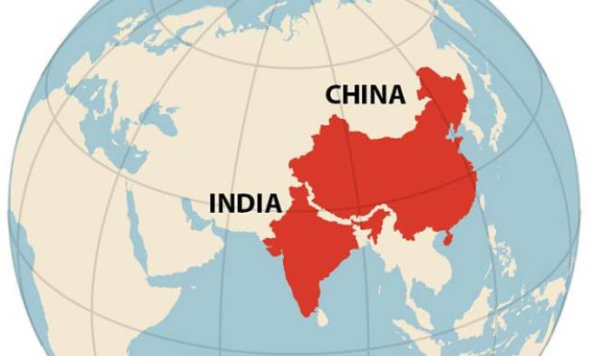 Китай уступил лидерство Индии