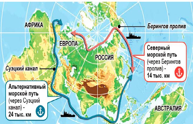 « Route maritime du Nord » : le colossal projet russe « s'éteint »  Canal de Suez