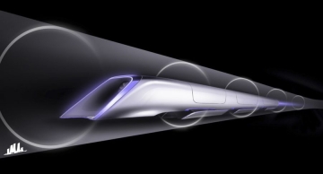 Эскиз вакуумного поезда Hyperloop. | ФОТО: HANDOUT/REUTERS