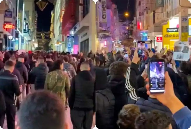 Митинг в Афинах в поддержку женоненавистника Тейта (видео)