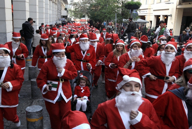 В Салониках состоится третий забег Санта-Клаусов