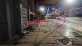 Неизвестные взорвали банкомат в Патрах и похитили деньги
