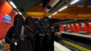 Видео из "кабульского" метро: сотни афганцев  "поют" на эскалаторах