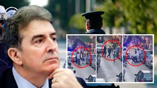 Видео: нелегал избил полицейского в центре Афин