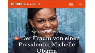 Мишель Обама может стать... президентом США (видео)