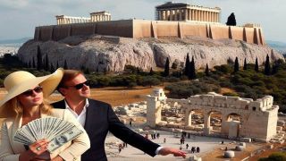 Русская пара заплатила 5000 евро за частную экскурсию на Акрополь