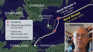 Шведский сейсмолог: Рядом с «Северным потоком» прогремели два взрыва